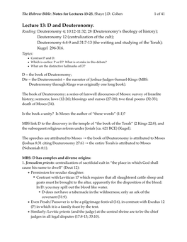 Combined Notes for Lectures 13-25 (41 Pgs)