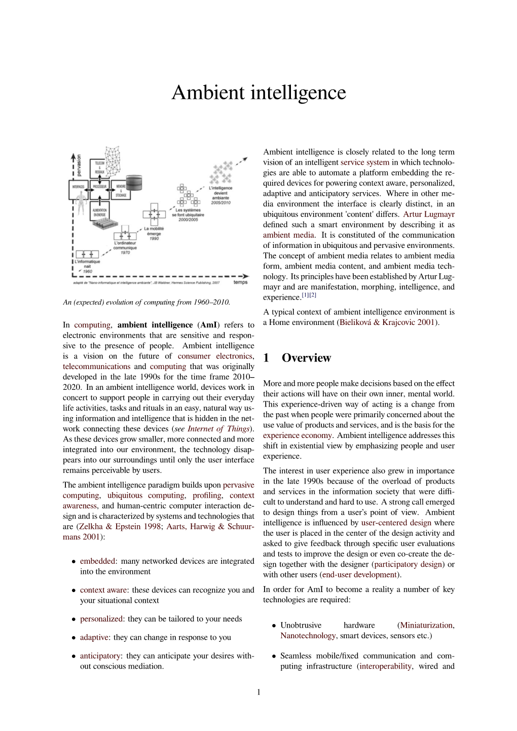 Ambient Intelligence