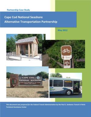 Cape Cod National Seashore Alternative Transportation Partnership