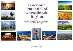 Economic Potential of Novosibirsk Region