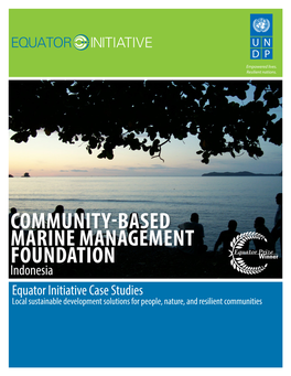 Community-Based Marine Management Foundation