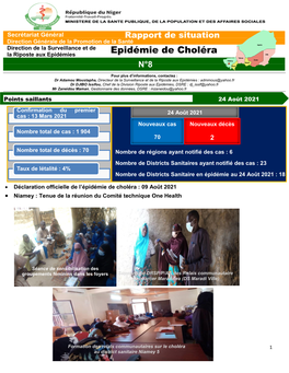 Epidémie De Choléra