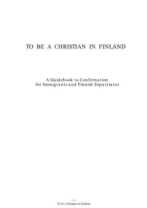 To Be a Christian in Finland
