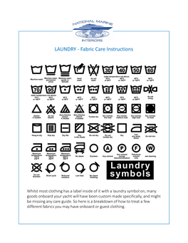 Interior Laundry Guide