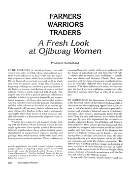 Farmers, Warriors, Traders : a Fresh Look at Ojibway Women