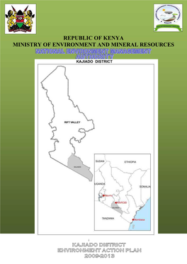 Kajiado District Environment Action Plan 2009-2013 Executive Summary