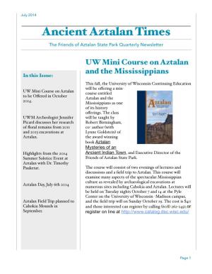 Ancient Aztalan Times