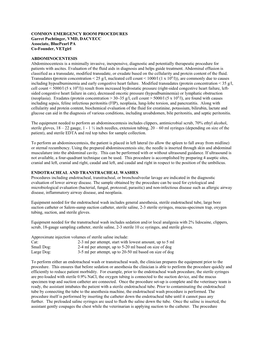 Emergency Management of the DKA Patient