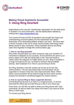 Making Virtual Assistants Accessible 3
