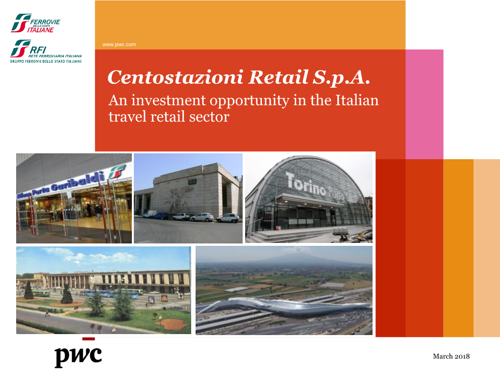 Centostazioni Retail S.P.A. an Investment Opportunity in the Italian Travel Retail Sector