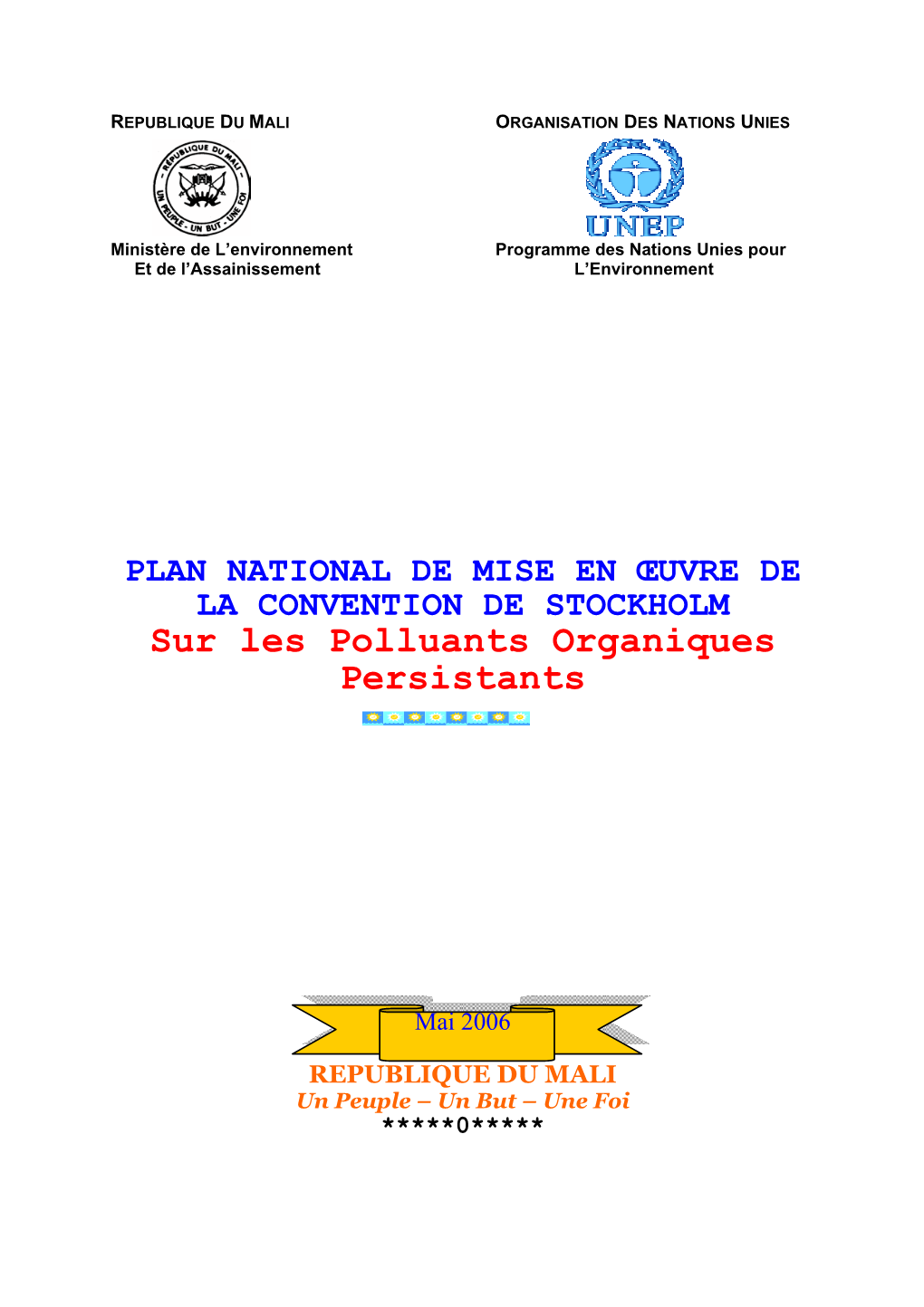 Sur Les Polluants Organiques Persistants