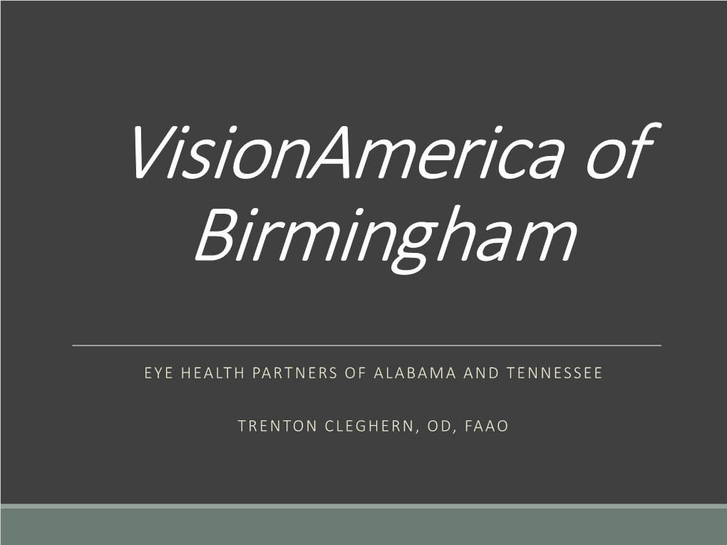 Visionamerica of Birmingham