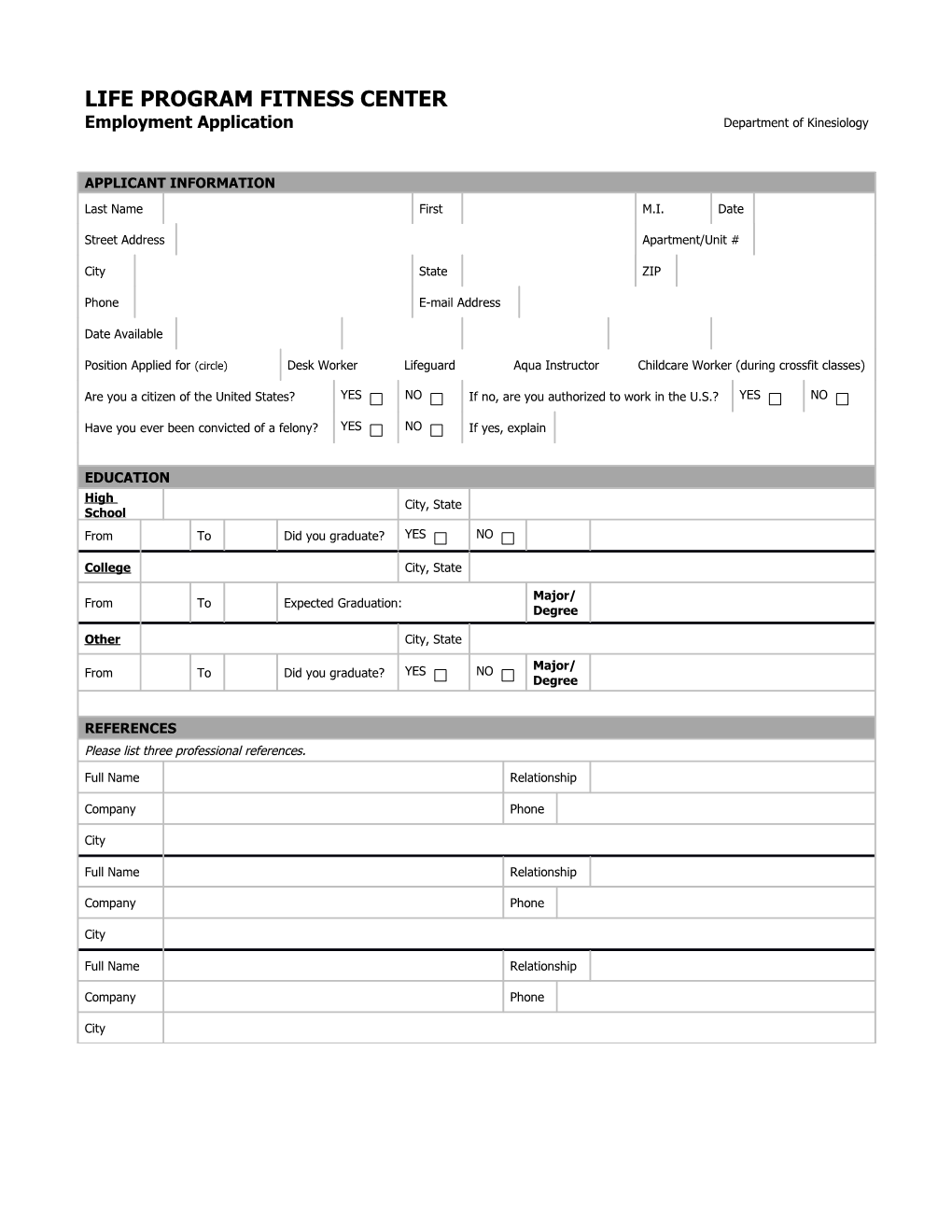 Employment Application (2-Pp.) s4