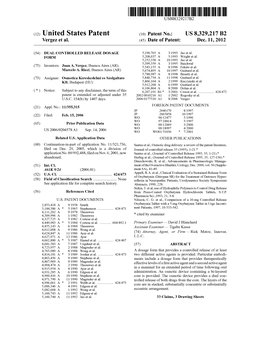 United States Patent (10) Patent No.: US 8,329,217 B2 Vergezz