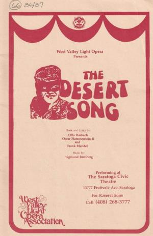 1987-07 Desert Song.Pdf