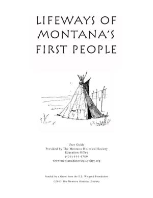 Lifeways of Montana's First People
