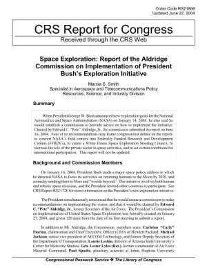 The Aldridge Commission Report