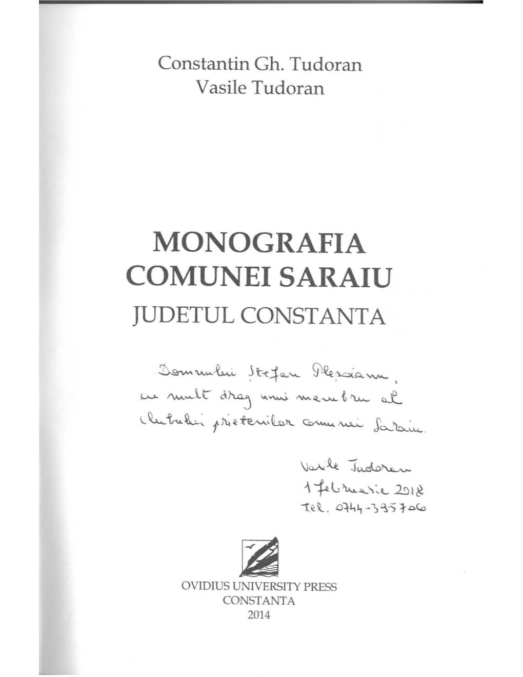 Monografie Saraiu1.Pdf