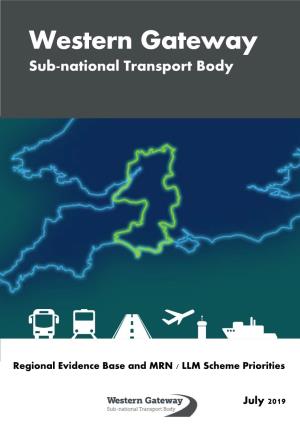 Western Gateway Sub-National Transport Body