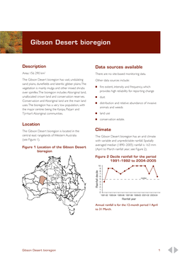 Gibson Desert Bioregion
