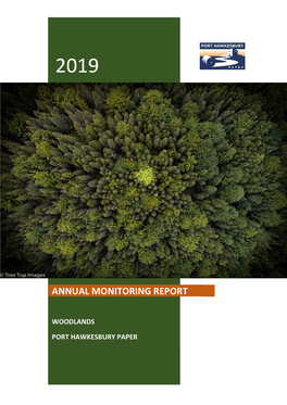 ANNUAL MONITORING REPORT SFM Indicators and High Conservation Values