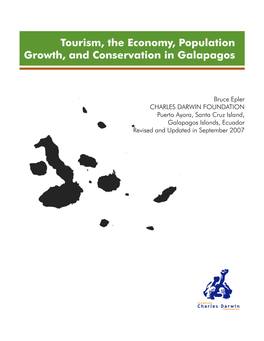 Tourism, the Economy, Population Growth, and Conservation in Galapagos
