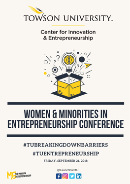 Women & Minorities in Entrepreneurship Conference