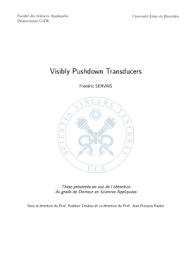 Visibly Pushdown Transducers