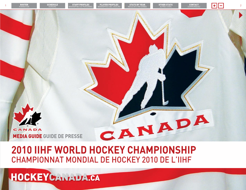 2010 Iihf World Hockey Championship Championnat Mondial De Hockey 2010 De L’Iihf