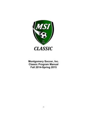 MSI Classic Manual 2014-2015