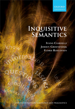 Inquisitive Semantics OUP CORRECTED PROOF – FINAL, //, Spi