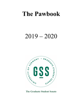 The Pawbook 2019 – 2020