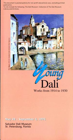 The Young Dali Exhibition Guide