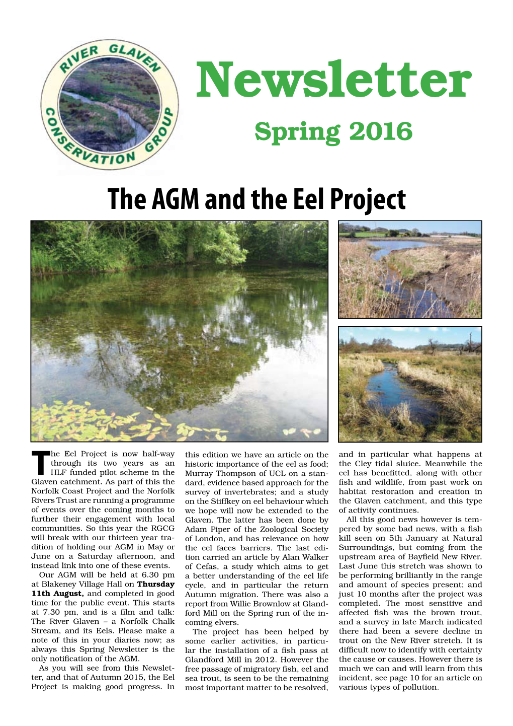 Spring 2016 Newsletter