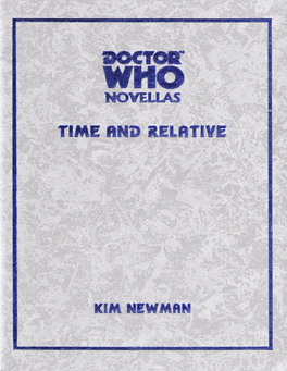 Doctor Who Time and Relative