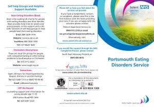 Portsmouth Eating Disorders Service