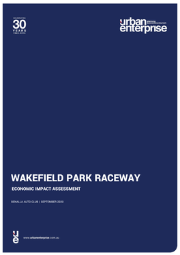 Wakefield Park Economic Impact Assessment FINAL