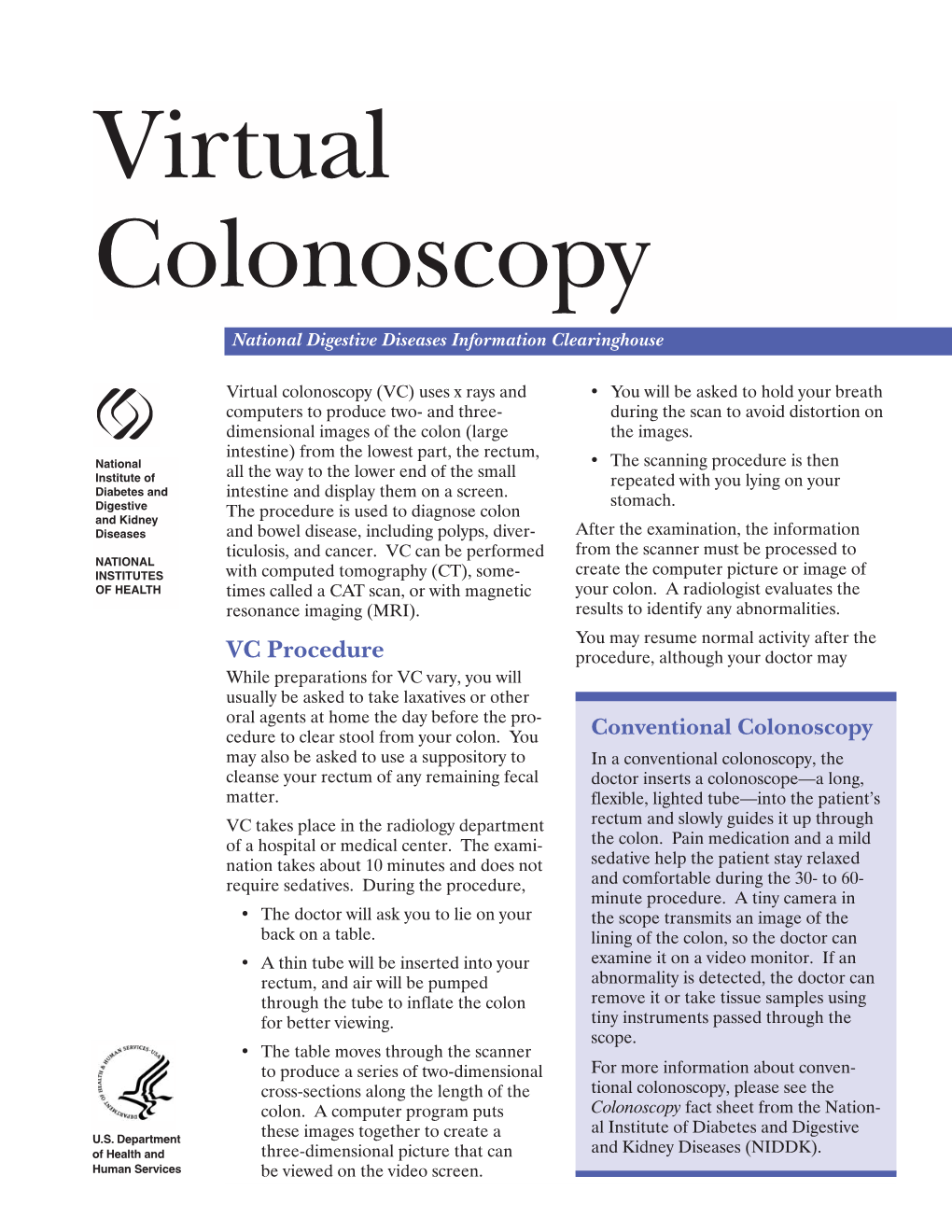 Virtual Colonoscopy