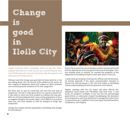 Change Is Good in Iloilo City