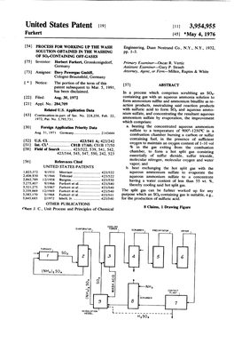 United States Patent (19) (11 3,954,955 Furkert (45) *May 4, 1976