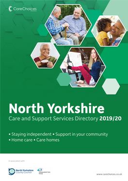 North Yorkshire Care and Support Services Directory 2019/20