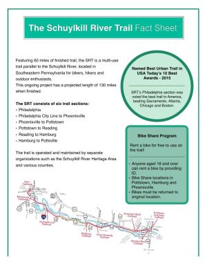 The Schuylkill River Trail Fact Sheet