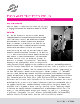 Dion and the Teen Idols