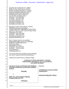 Case5:14-Cv-05591 Document1 Filed12/22/14 Page1 of 62