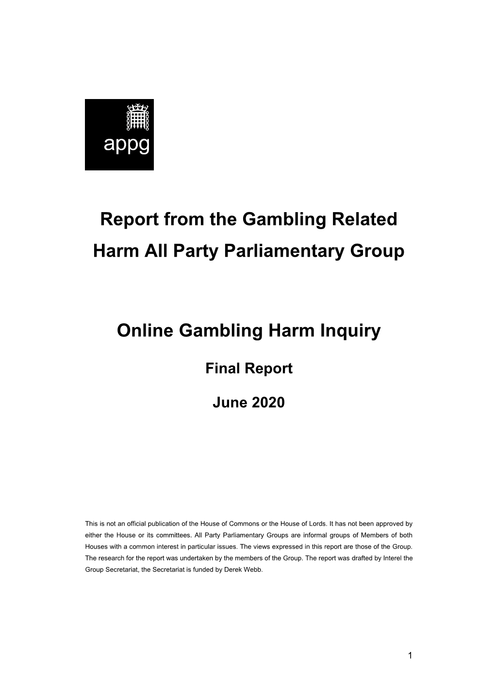 Online Gambling Harm Inquiry