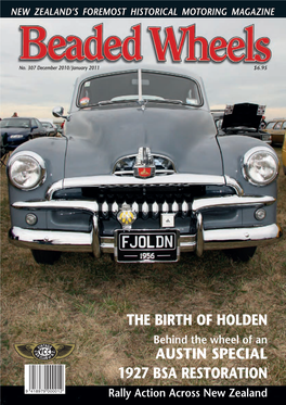 The Birth of Holden Austin Special 1927 Bsa Restoration