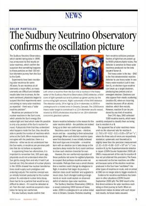 The Sudbury Neutrino Observatory Confirms the Oscillation Picture