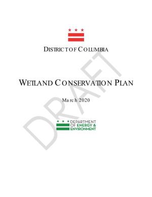 Wetland Conservation Plan