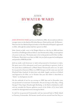 John Bywater-Ward