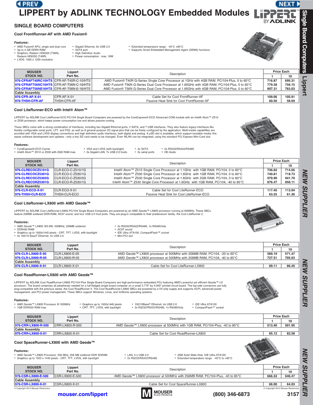 RABBIT Single Board Computers